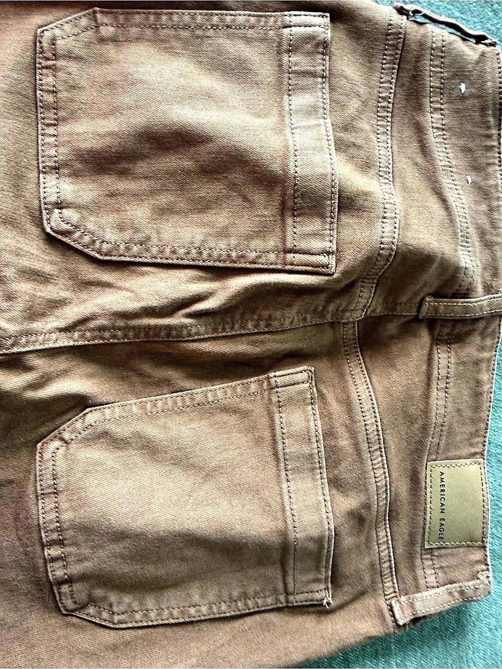 American Eagle Ne(X)t Level Stretch Jegging Brown4 - Picture 3 of 6